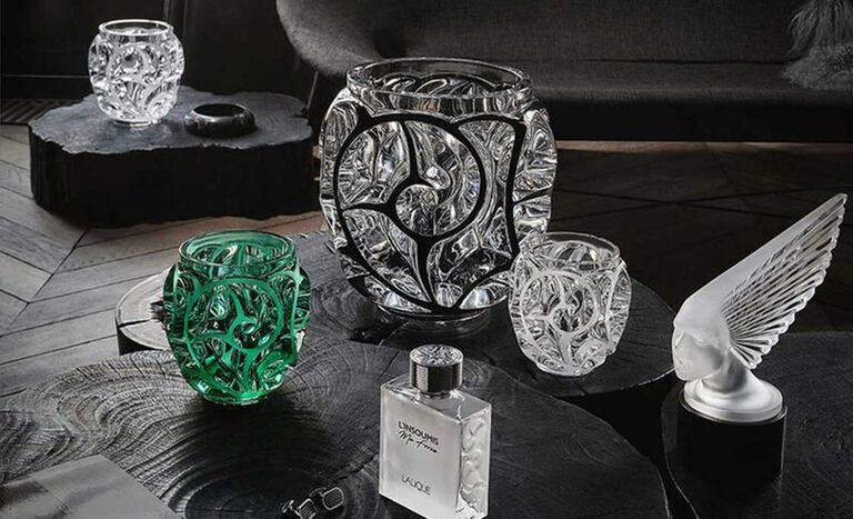 Lalique Tourbillons Vase Lalique Tourbillons Vase