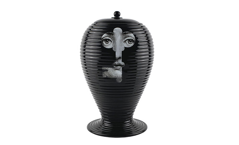 Rigato Serratura Vase by Fornasetti