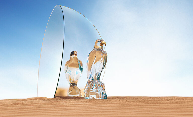 The Gilded Falcon by Baccarat