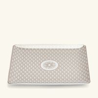 christofle malmaison imp riale tray rectangular silver 17x15cm