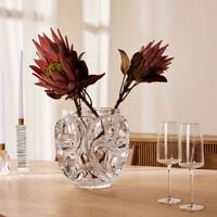 Tourbillons Vase Medium Clear lalique tourbillons vase medium clear