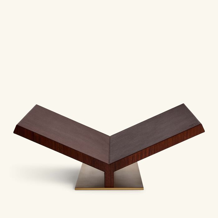 Collector Ultimate Bookstand Brown assouline collector ultimate bookstand brown