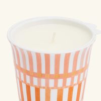 Terra Rosa Tumbler with Candle bernardaud terra rosa tumbler with candle