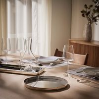 Thorpe Serving Tray Round Medium Stainless Steel ralph lauren home thorpe serving tray round medium stainless steel