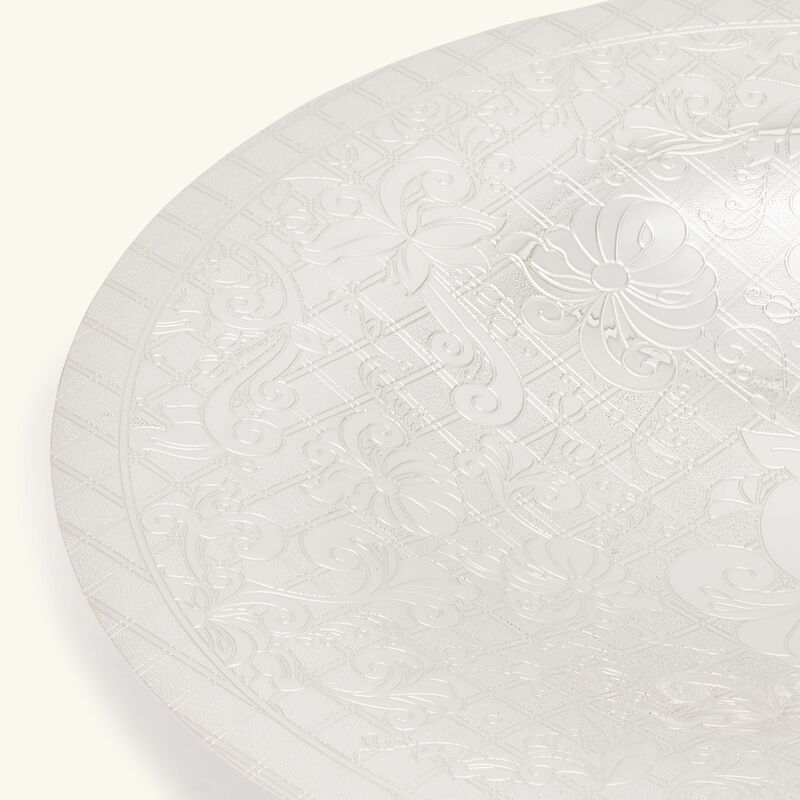 christofle jardin d eden serving bowl silver plated 35cm