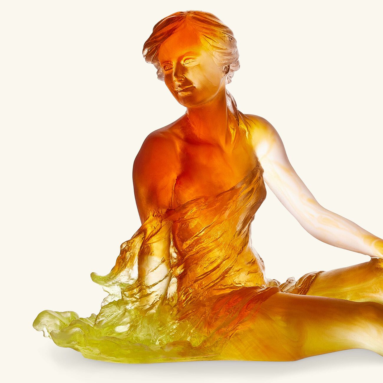 Vent Leger Sculpture Medium Yellow daum vent leger sculpture medium yellow