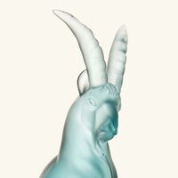 Terramineral Ibex Figurine Medium Blue lalique terramineral ibex figurine medium blue