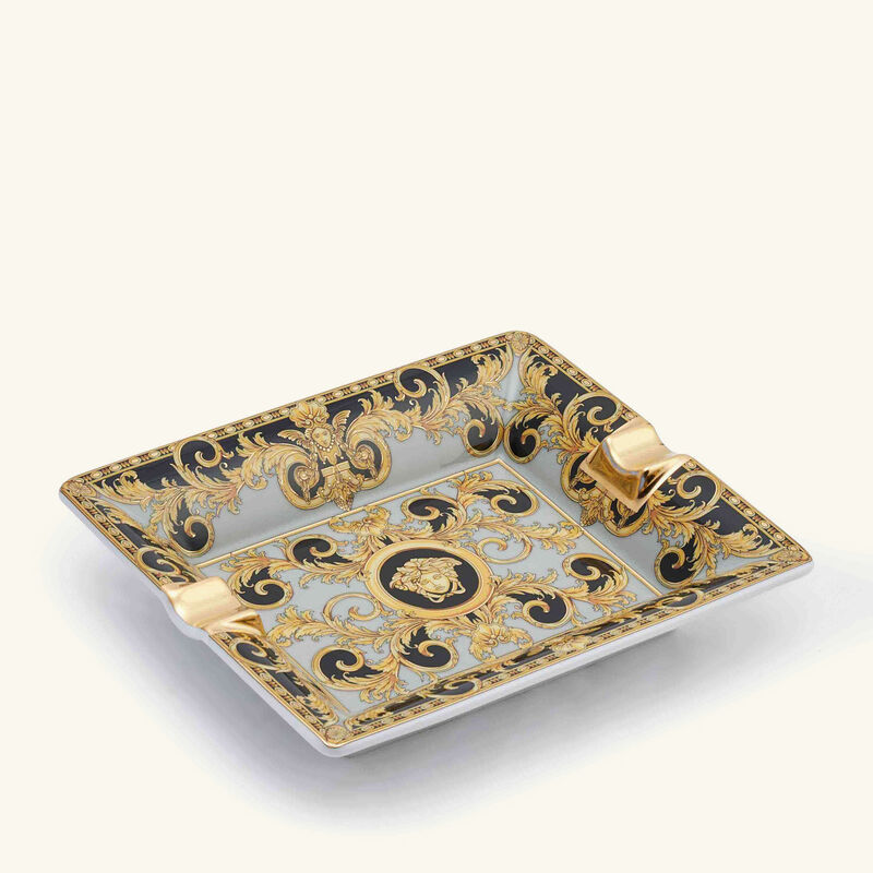 Prestige Gala Ashtray Rectangular Small Grey versace prestige gala ashtray rectangular small grey