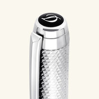 Line D Eternity Rollerball Pen Silver st dupont line d eternity rollerball pen silver