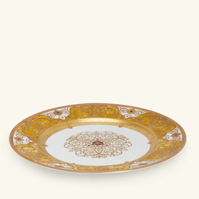 Splendid Dinner Plate Round Gold 26cm bernardaud splendid dinner plate round gold 26cm