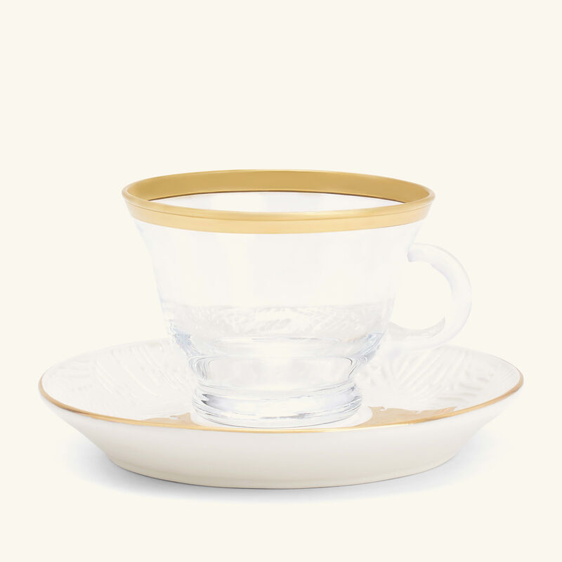 Acapulco Cappuccino Cup & Saucer Clear villari acapulco cappuccino cup saucer clear