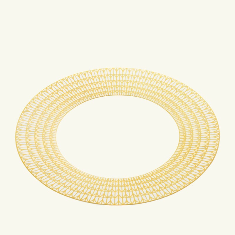 Malmaison Riviera Underplate Round Yellow 31 cm christofle malmaison riviera underplate round yellow 31 cm