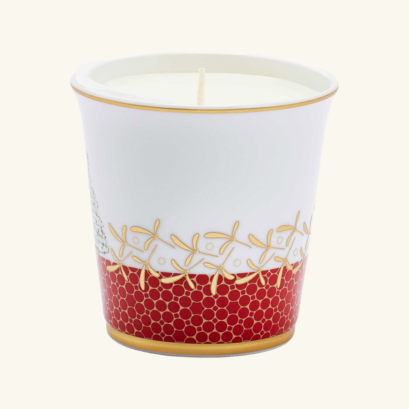 bernardaud noel tumbler with candle