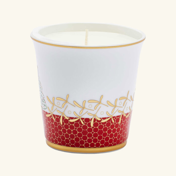 bernardaud noel tumbler with candle