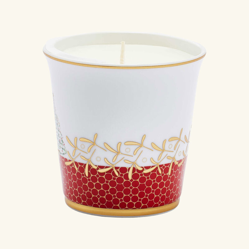 bernardaud noel tumbler with candle