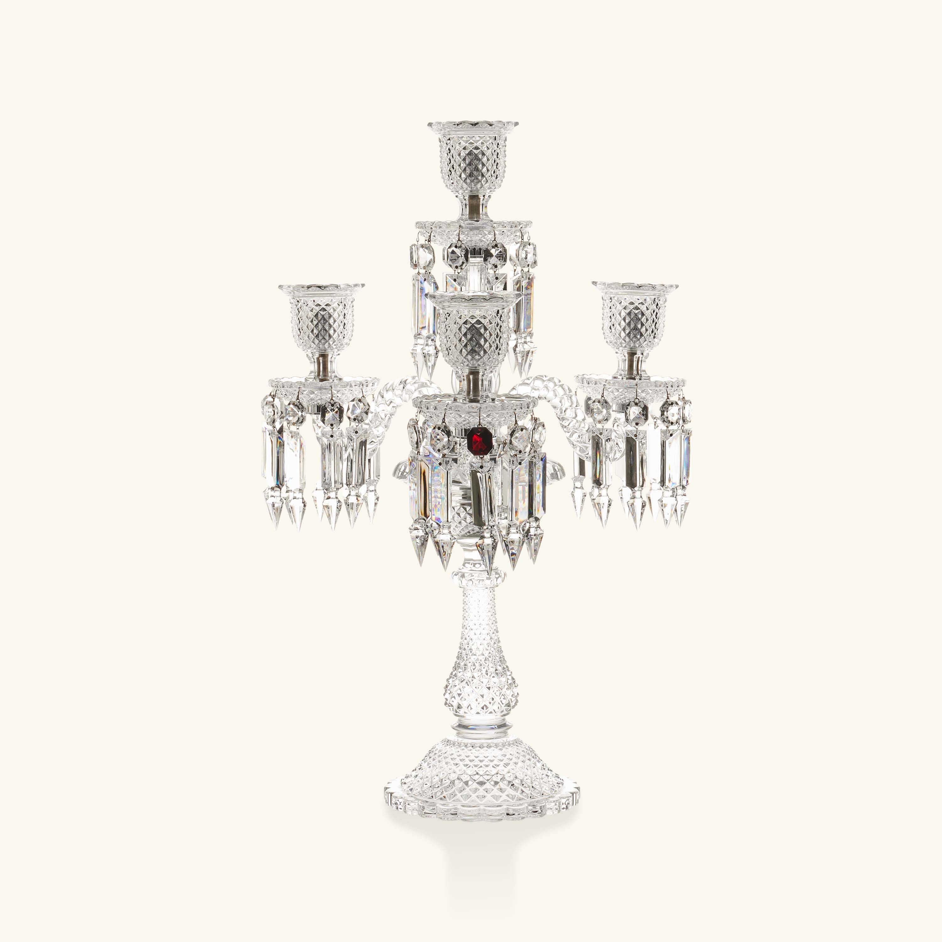 Baccarat Zénith Candelabra Clear | Tanagra UAE