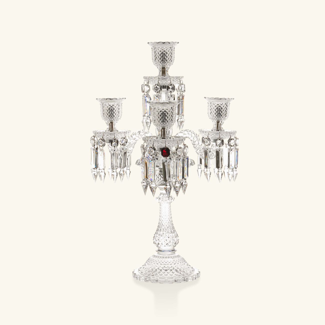 baccarat z nith candelabra clear