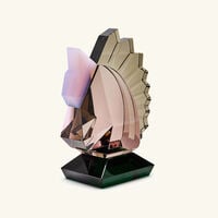 Horse Bookend Pink reflections copenhagen horse bookend pink