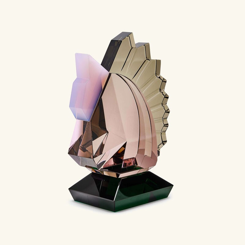 Horse Bookend Pink reflections copenhagen horse bookend pink