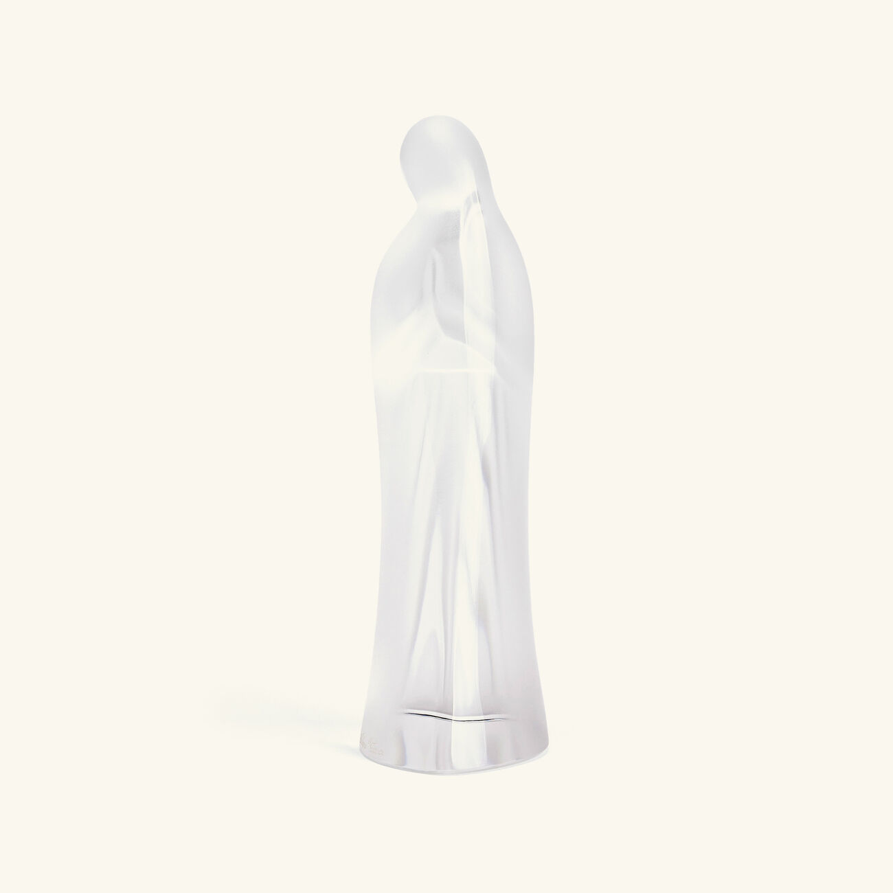 Virgin with Hands Together Sculpture Medium Clear lalique virgin with hands together sculpture medium clear