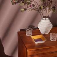 Tartan Trinket Tray Square Small Yellow etro tartan trinket tray square small yellow