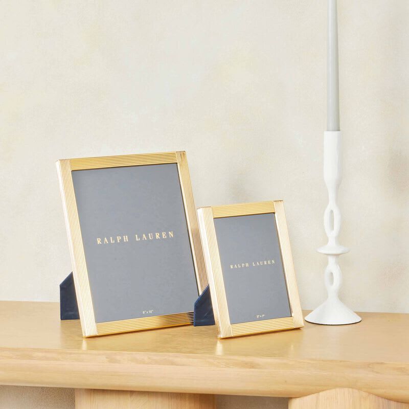 رالف لورين هوم إطار الصور لوك ذهبي 16   21 سم