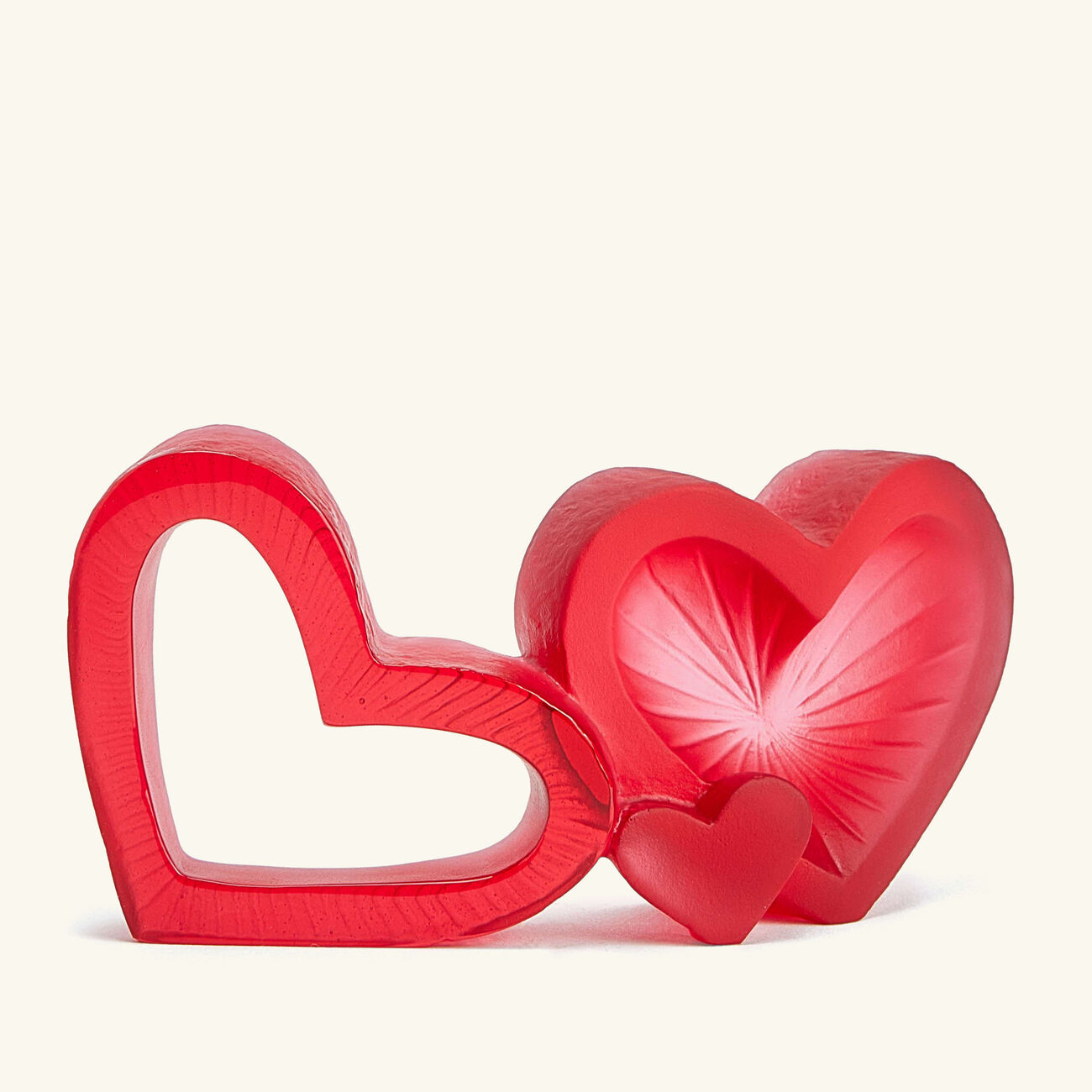 Valentine Heart Figurine Mini Red daum valentine heart figurine mini red