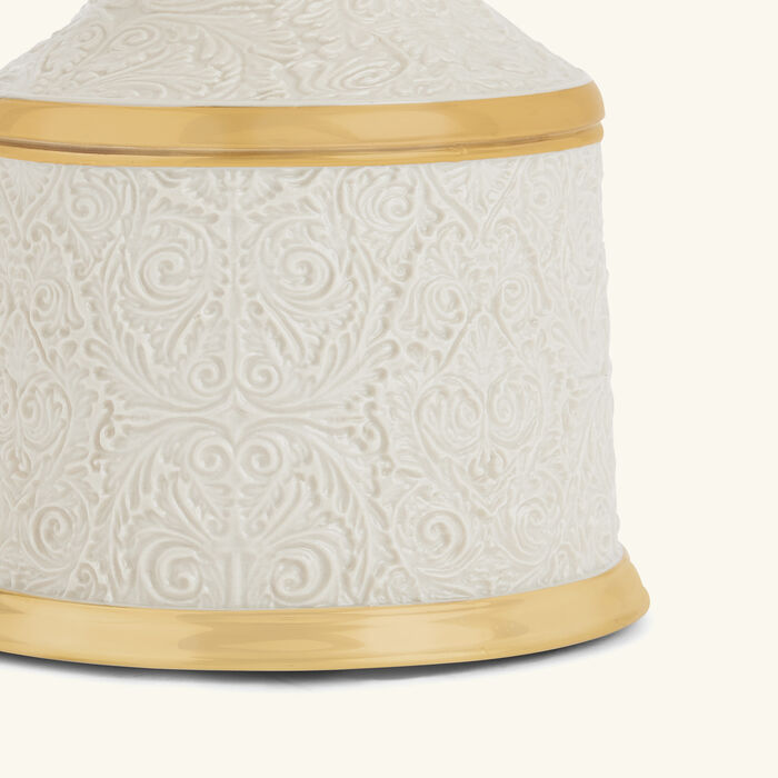 villari peacock cake stand white