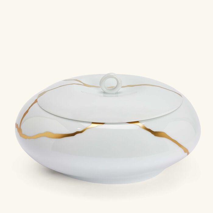 Kintsugi Caviar Set White bernardaud kintsugi caviar set white