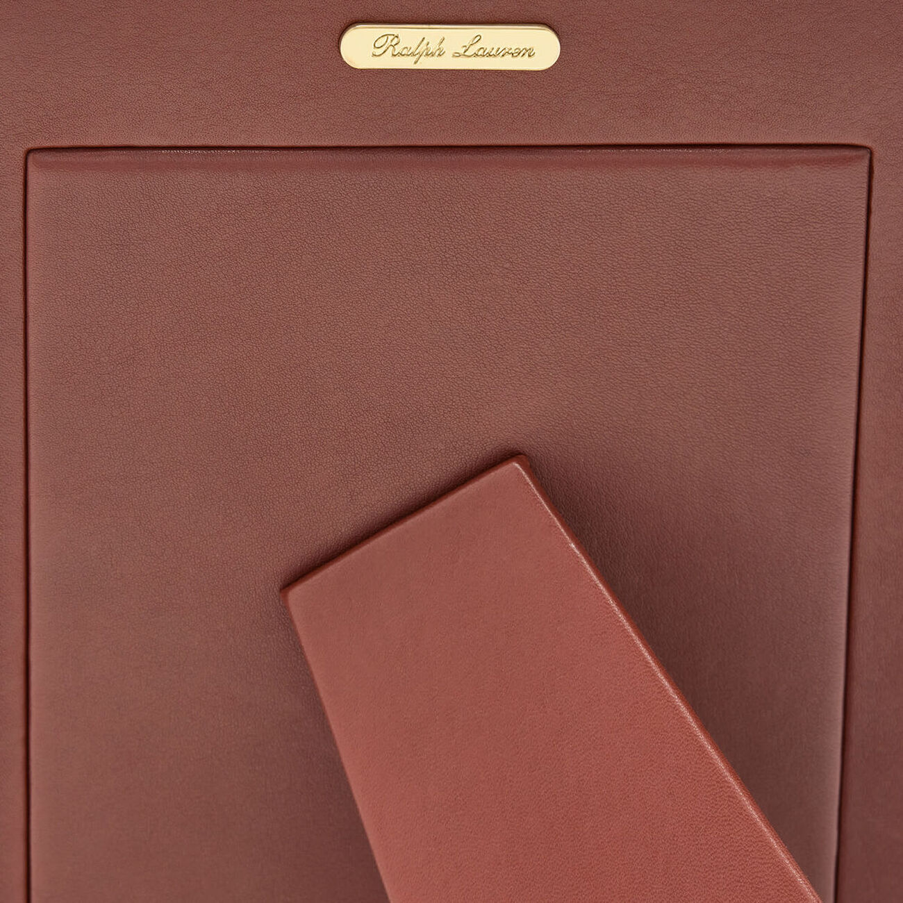 ralph lauren home durham picture frame brown 12x17cm