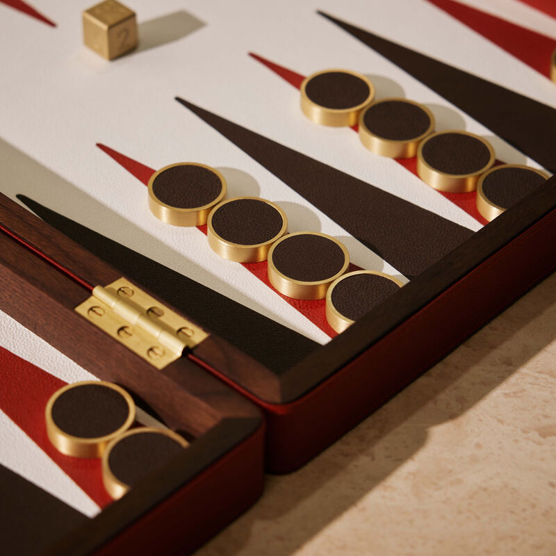 assouline pebble backgammon set