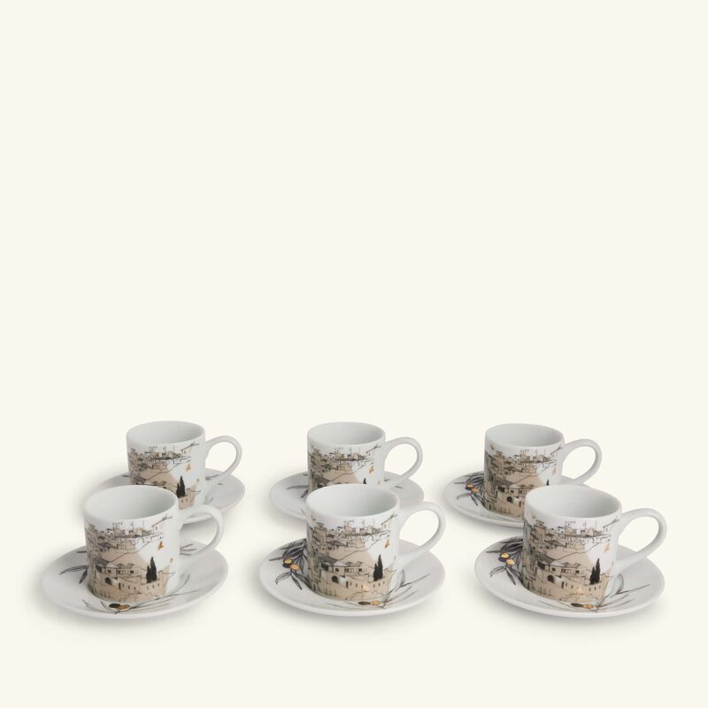 silsal nasseem espresso cup set of 6