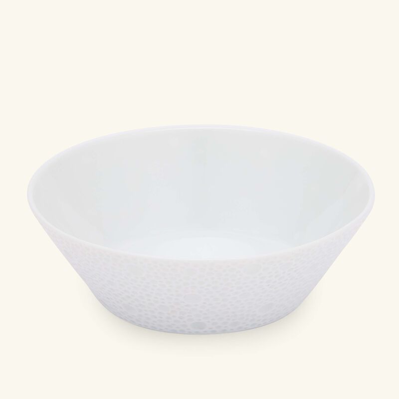 Ecume Candy Dish White bernardaud ecume candy dish white