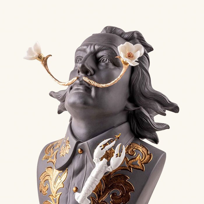 Dali And Surrealism Scuplture Large Grey lladro dali and surrealism scuplture large grey