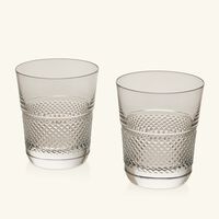 baccarat diamant tumbler drinking glass clear
