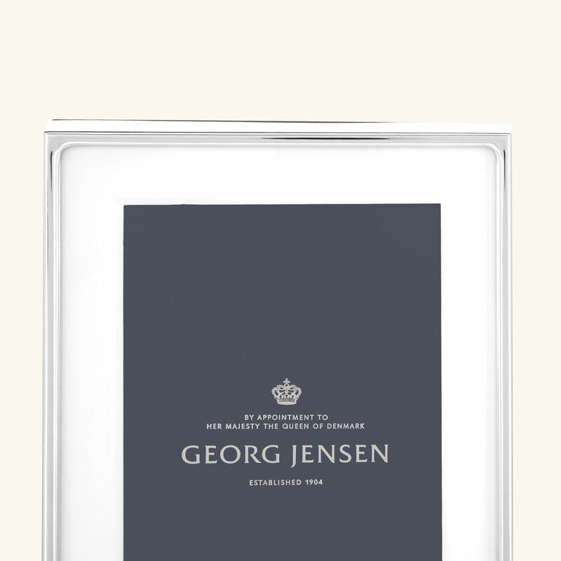 georg jensen deco picture frame silver medium