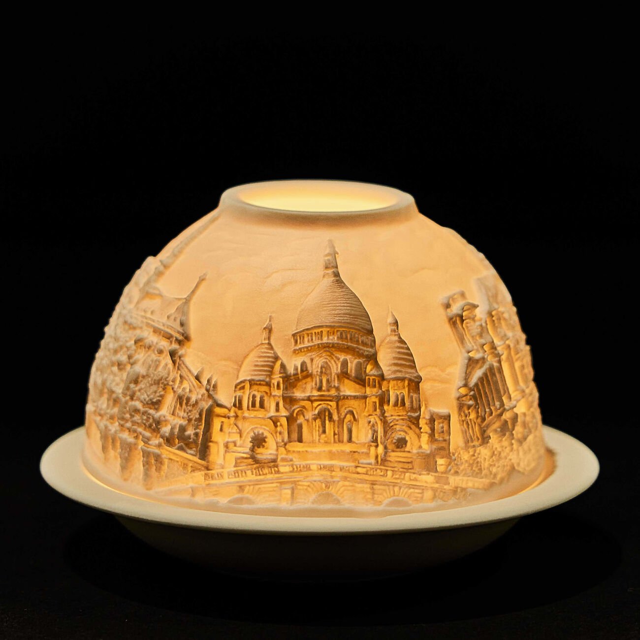 bernardaud churches of paris lithophanie