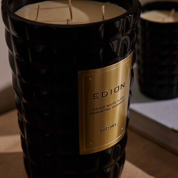 edion cello suite no 23 rosastro harmony nero scented candle 2 5kg