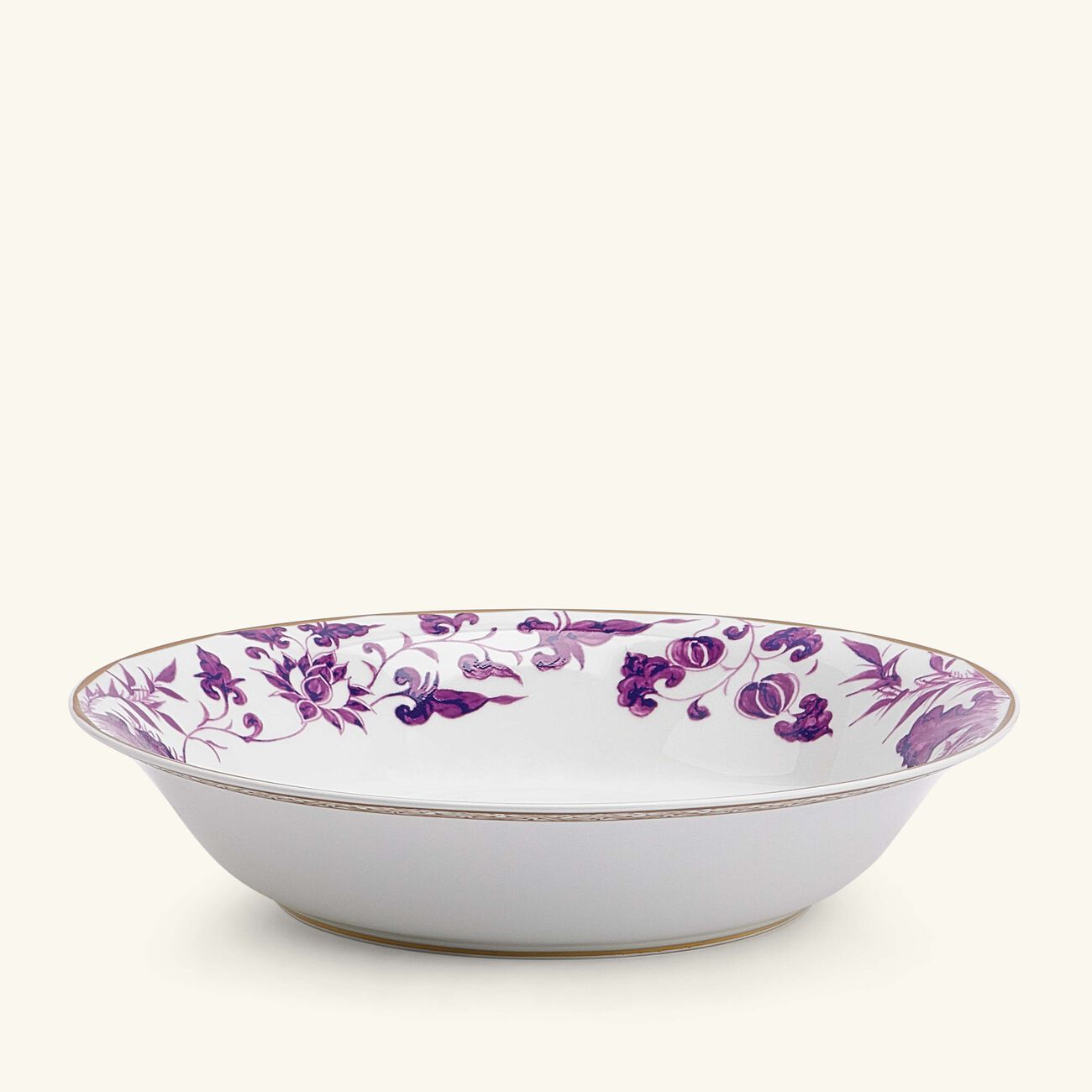 Prunus Open Vegetable Bowl Pink 24cm bernardaud prunus open vegetable bowl pink 24cm