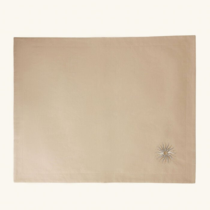 catherine denoual sunshine placemat beige
