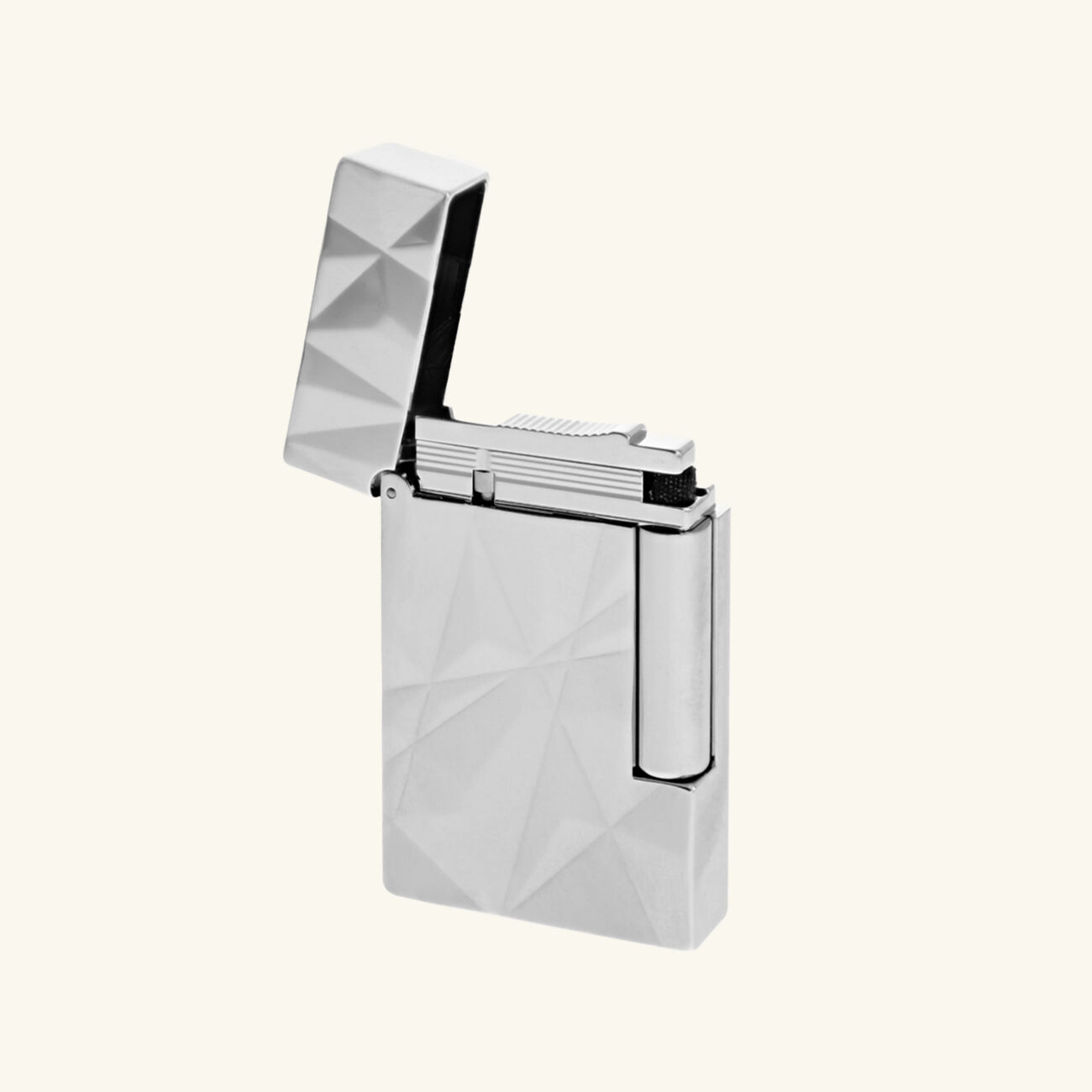 Ligne 2 Crazy Diamond Lighter Silver st dupont ligne 2 crazy diamond lighter silver