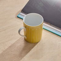 christofle malmaison riviera mug yellow