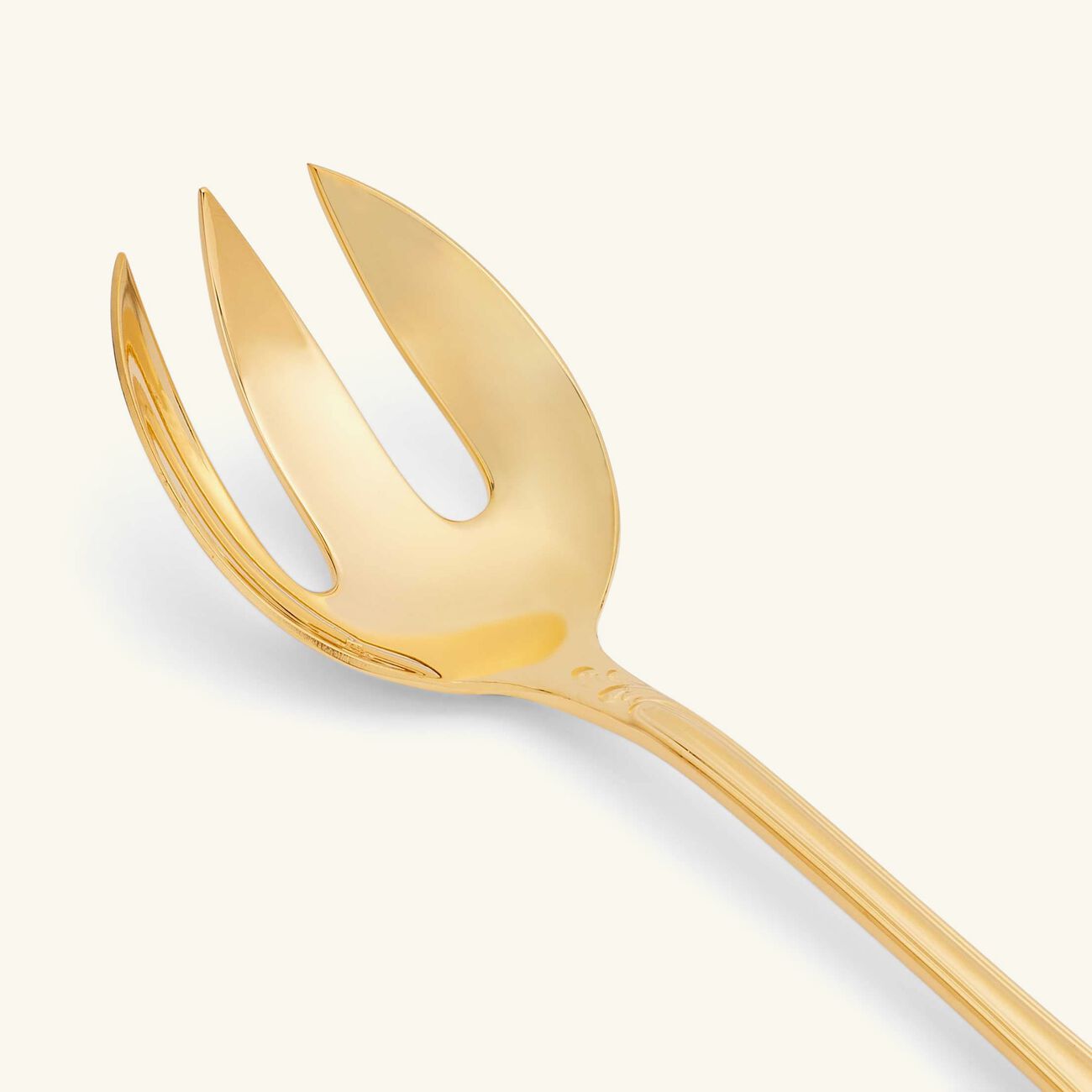 كريستوفل شوكة تقديم السلطات مارلي باللون الفضي