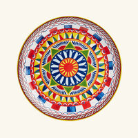 dolce gabbana casa carretto platter round 40cm