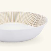 bernardaud sol serving bowl gold 24cm