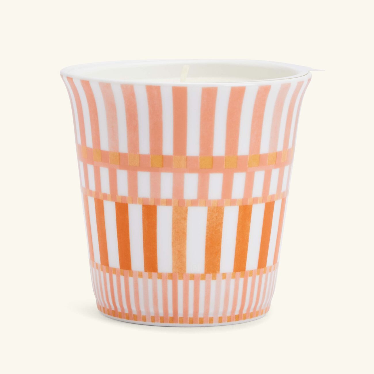 Terra Rosa Tumbler with Candle bernardaud terra rosa tumbler with candle
