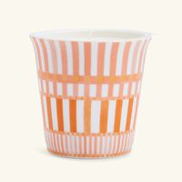 Terra Rosa Tumbler with Candle bernardaud terra rosa tumbler with candle