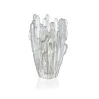 daum jardin de cactus vase large grey