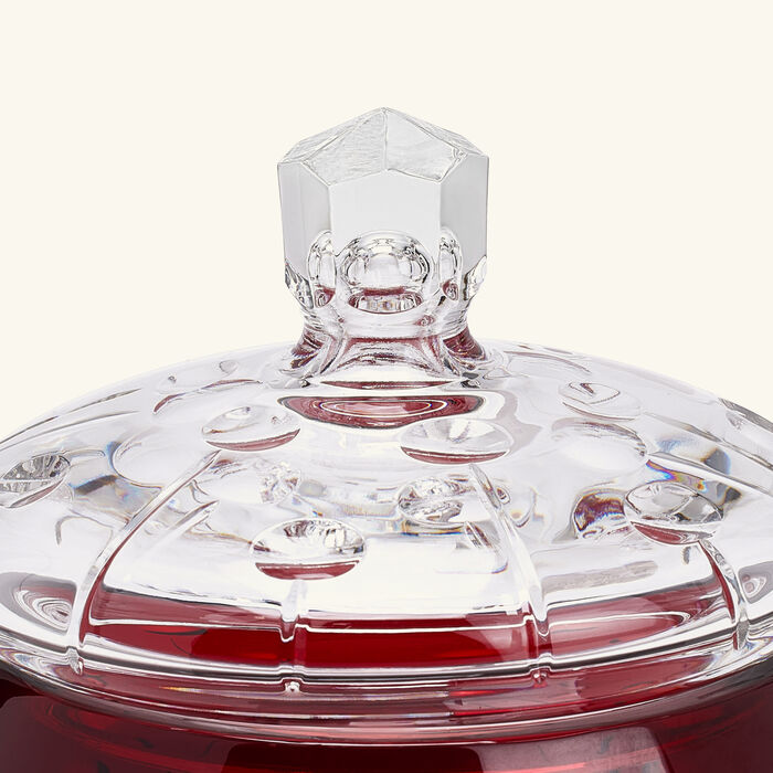 mario cioni   c baba footed candy box red