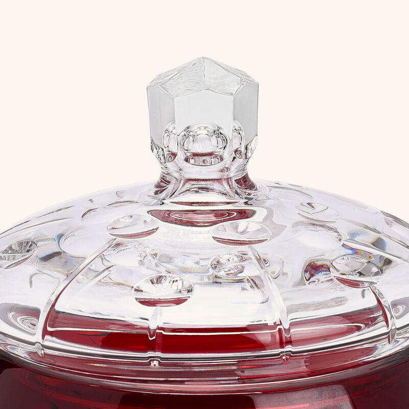 mario cioni   c baba footed candy box red